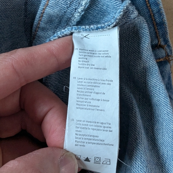 Denim Jean Jacket Youth Kids 10/12 Blue Urban Heritage - Picture 4 of 6